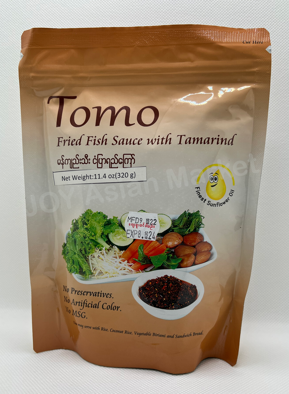 TOMO Fried Fishsauce w Tamarind 320g